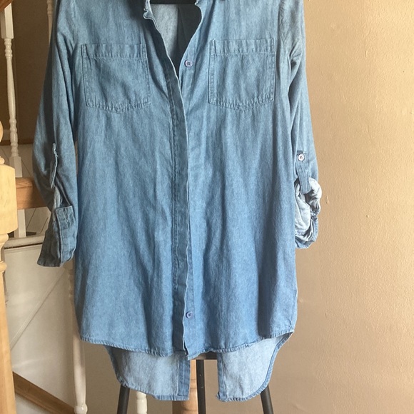 Denim button down shirt - Picture 3 of 8